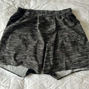 Size M Lululemon running shorts